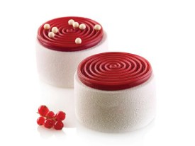 Molde silicona 6 espirales grandes